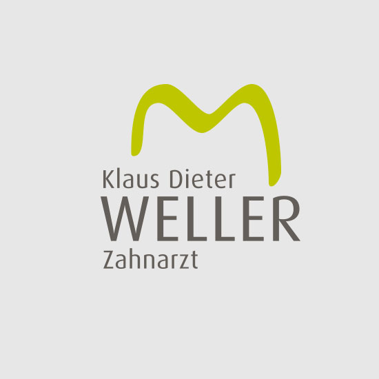 Zahnarztpraxis Weller, Logo, Design, Farbkonzept