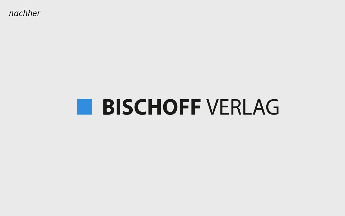 Bischoff Verlag, neues Logo, Redesign